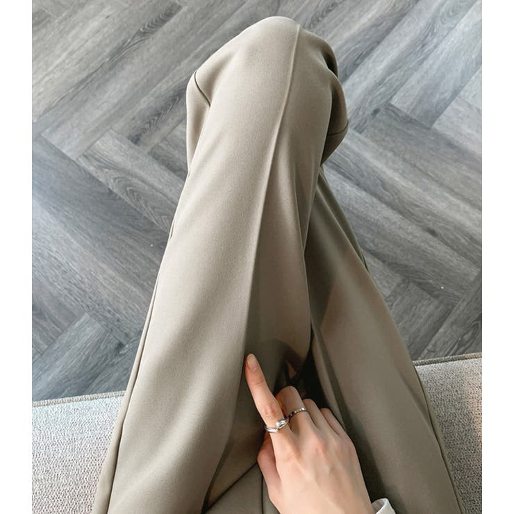 「ジャケットとも合わせやすい」テーパード パンツ ロング丈 | teddyshop | 詳細画像38 