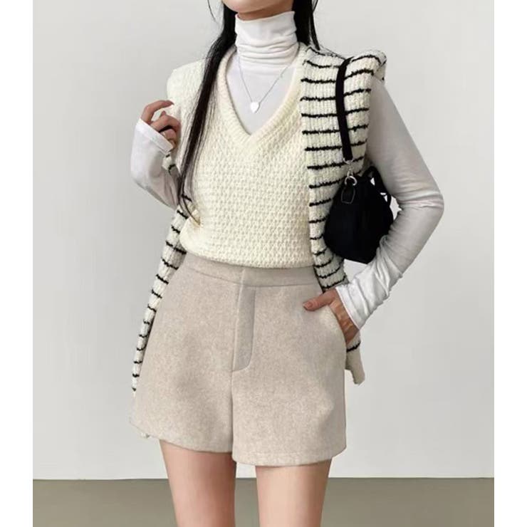 「微起毛でシーズンライクに」ショートパンツ レディース 全4色 | teddyshop | 詳細画像16 