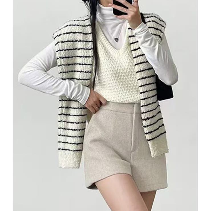 「微起毛でシーズンライクに」ショートパンツ レディース 全4色 | teddyshop | 詳細画像18 