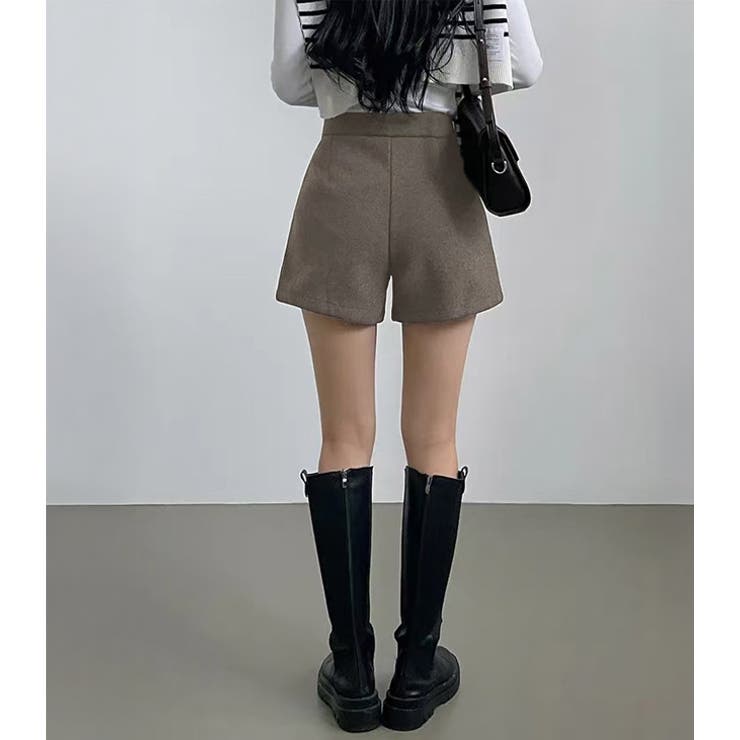 「微起毛でシーズンライクに」ショートパンツ レディース 全4色 | teddyshop | 詳細画像26 