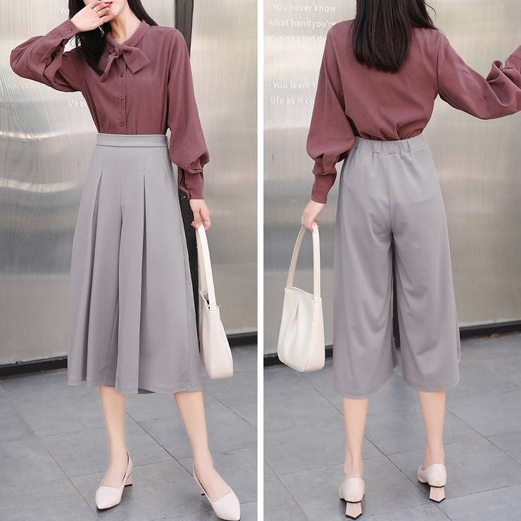 フレアパンツ 全10色 オフィスカジュアル | teddyshop | 詳細画像48 