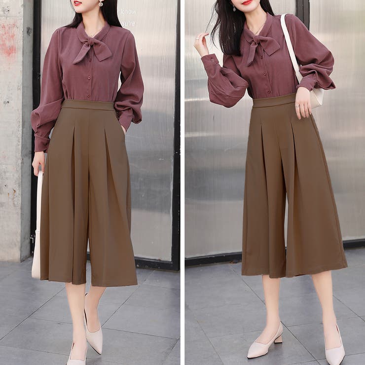 フレアパンツ 全10色 オフィスカジュアル | teddyshop | 詳細画像52 