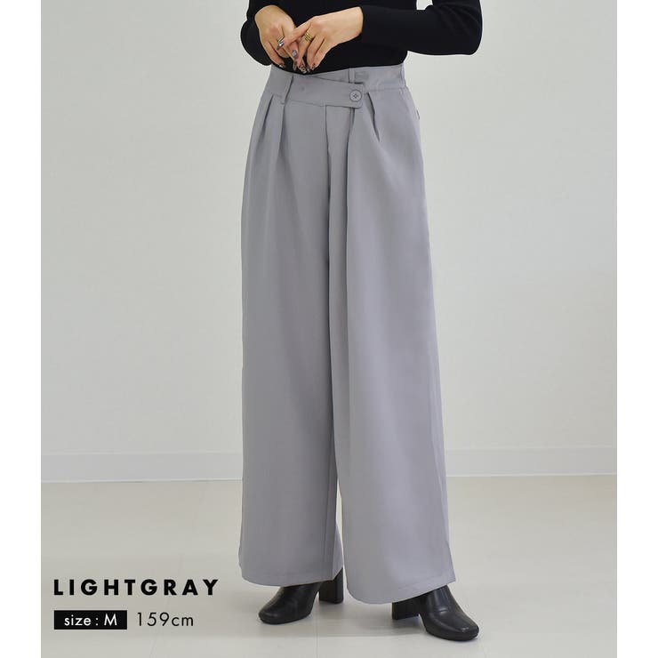 タック ワイド パンツ | teddyshop | 詳細画像15 