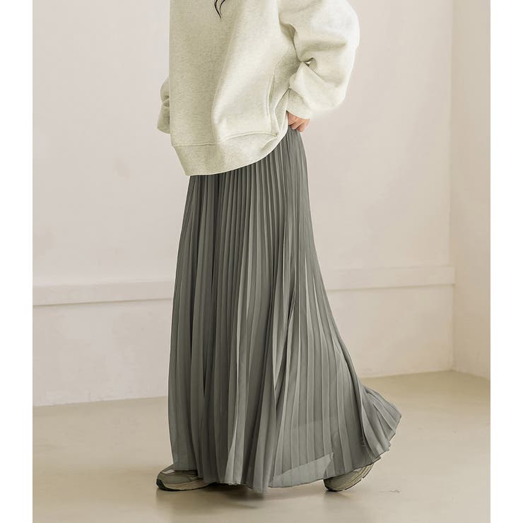 プリーツパンツ ワイド 全3色 | teddyshop | 詳細画像21 