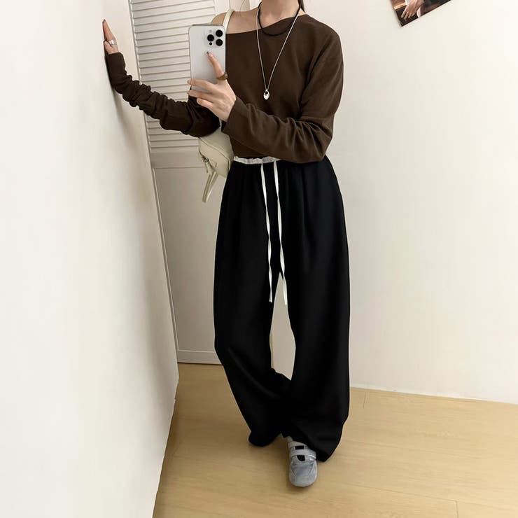 ワイド パンツ 全5色 | teddyshop | 詳細画像9 