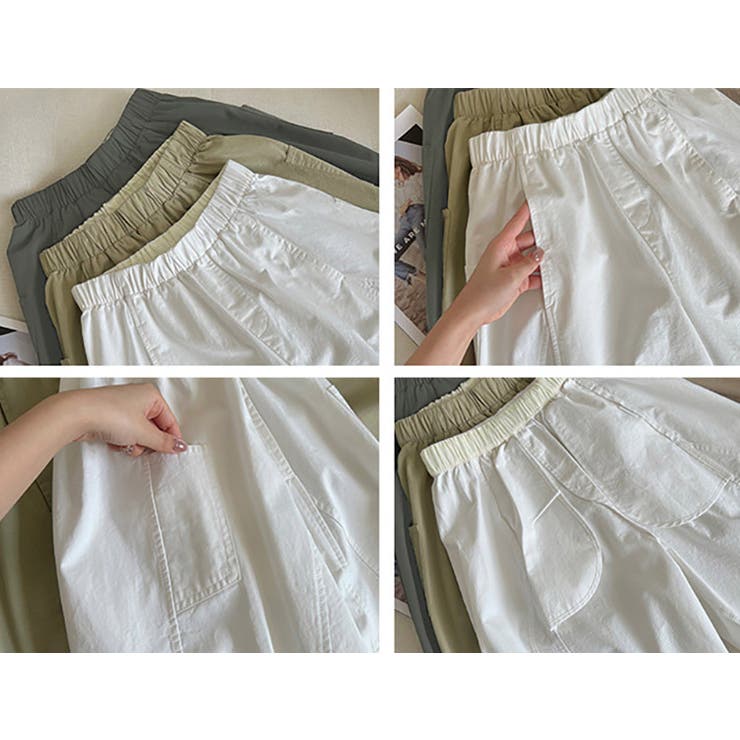「どの場面でも活用」ハーフパンツ レディース 全3色 | teddyshop | 詳細画像17 