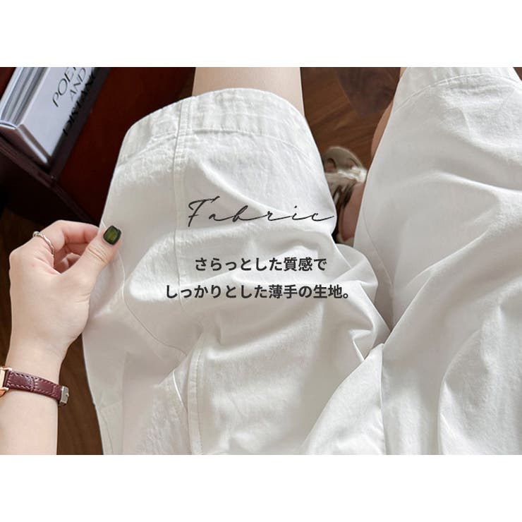 「どの場面でも活用」ハーフパンツ レディース 全3色 | teddyshop | 詳細画像4 