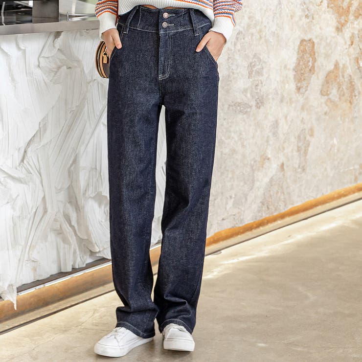 デニムパンツ 薄手 ストレート | teddyshop | 詳細画像1 