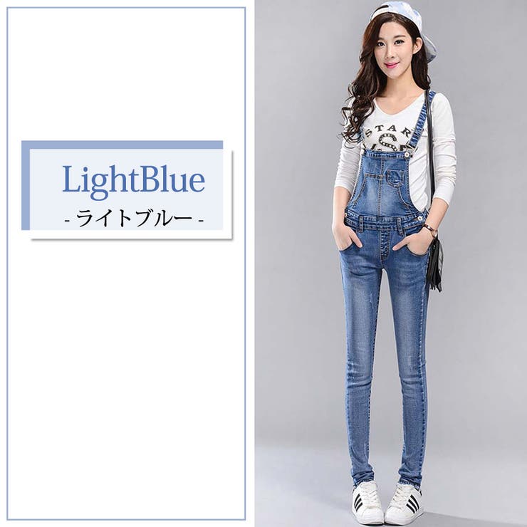 オーバーオール レディース デニム | teddyshop | 詳細画像4 