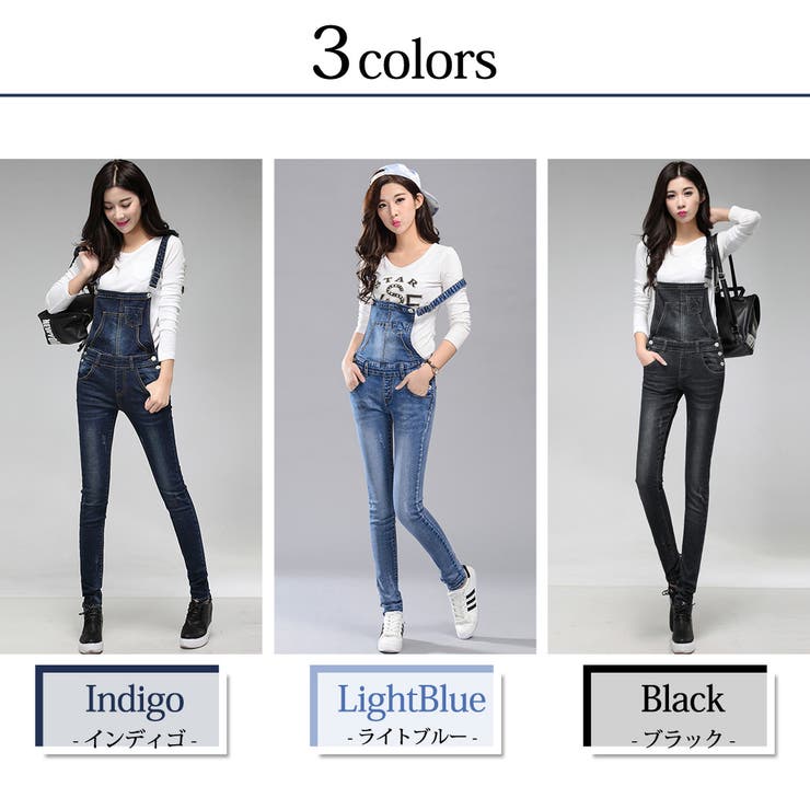 オーバーオール レディース デニム | teddyshop | 詳細画像6 