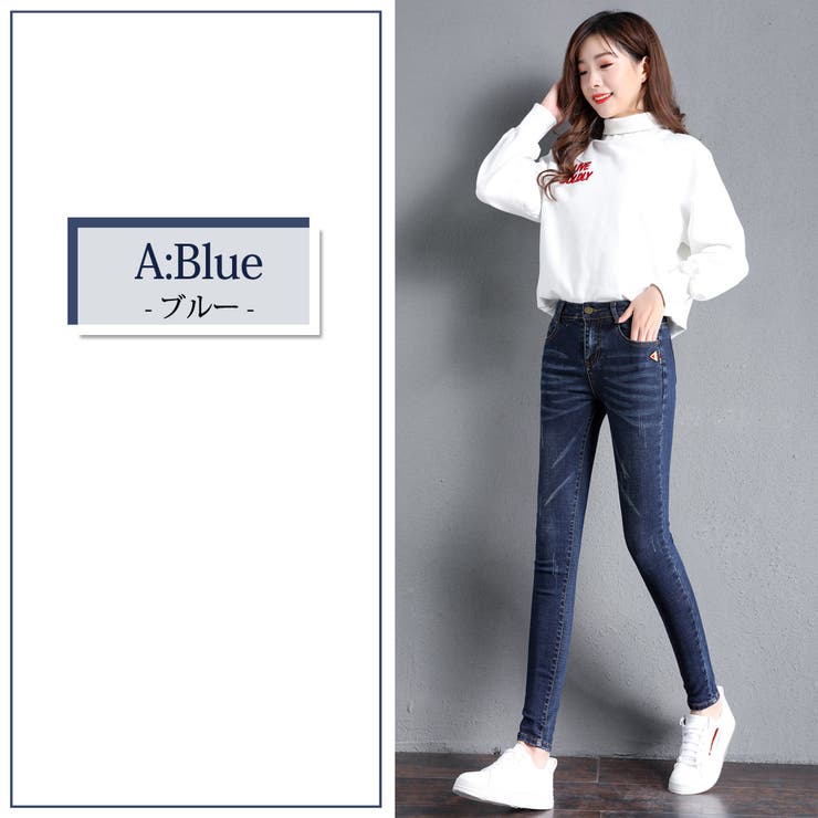 ストレッチスキニー レディース ストレート | teddyshop | 詳細画像5 