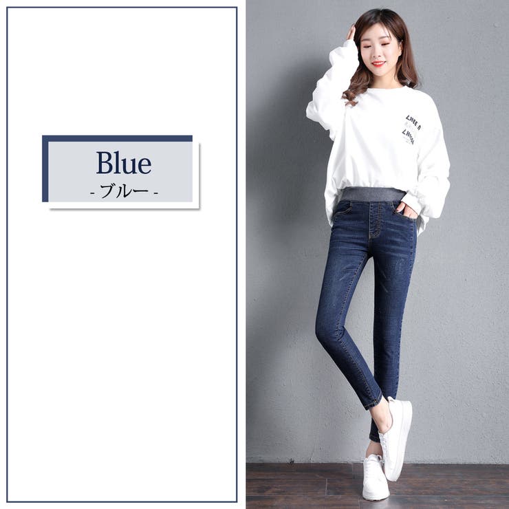 ストレッチデニム レディース ストレート | teddyshop | 詳細画像3 