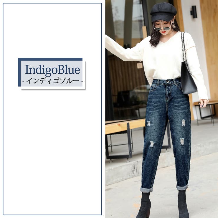 デニムパンツ レディース ストレート | teddyshop | 詳細画像3 