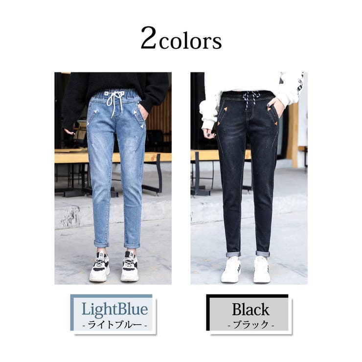 デニムパンツ レディース ストレート | teddyshop | 詳細画像5 