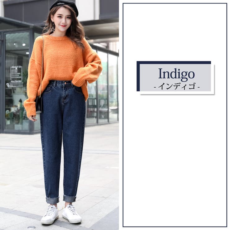 テーパードデニム レディース ストレート | teddyshop | 詳細画像3 