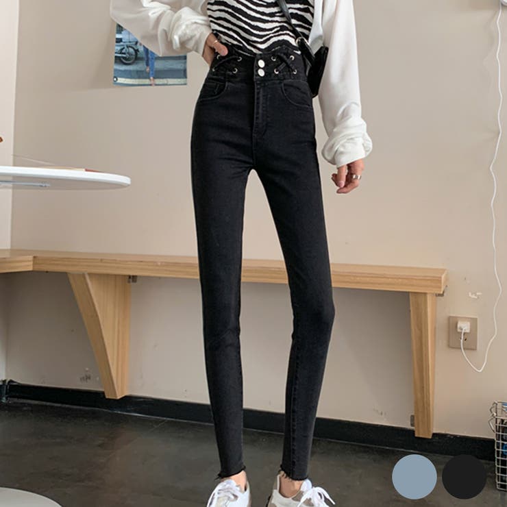 スキニージーンズ デニムパンツ ジーンズ | teddyshop | 詳細画像1 