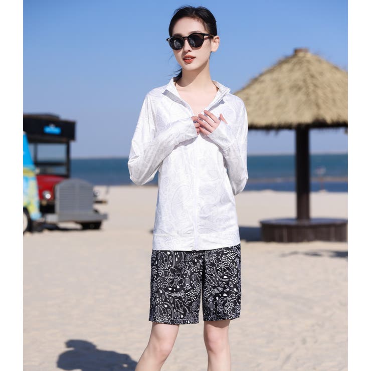 【紫外線カット率97 6％】ラッシュガード ライトアウター | teddyshop | 詳細画像55 