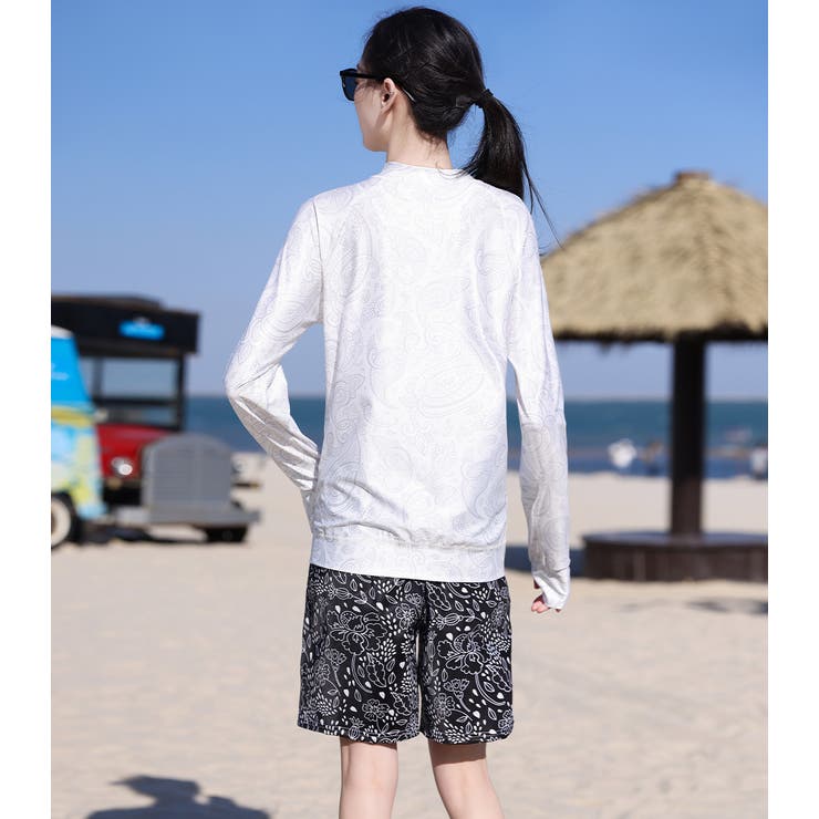 【紫外線カット率97 6％】ラッシュガード ライトアウター | teddyshop | 詳細画像57 