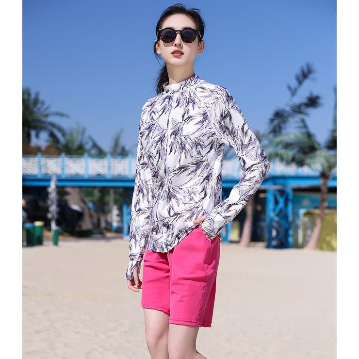 【紫外線カット率97 6％】ラッシュガード ライトアウター | teddyshop | 詳細画像70 