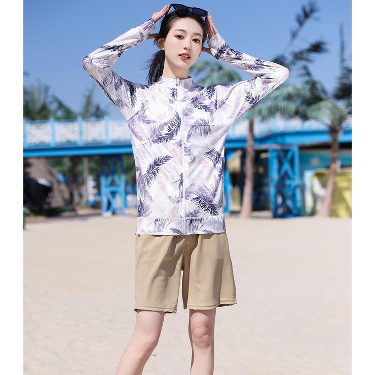 【紫外線カット率97 6％】ラッシュガード ライトアウター | teddyshop | 詳細画像76 