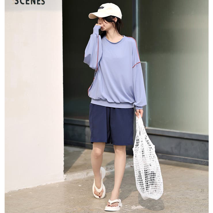 【紫外線カット率99 2％】ラッシュガード トップス | teddyshop | 詳細画像41 