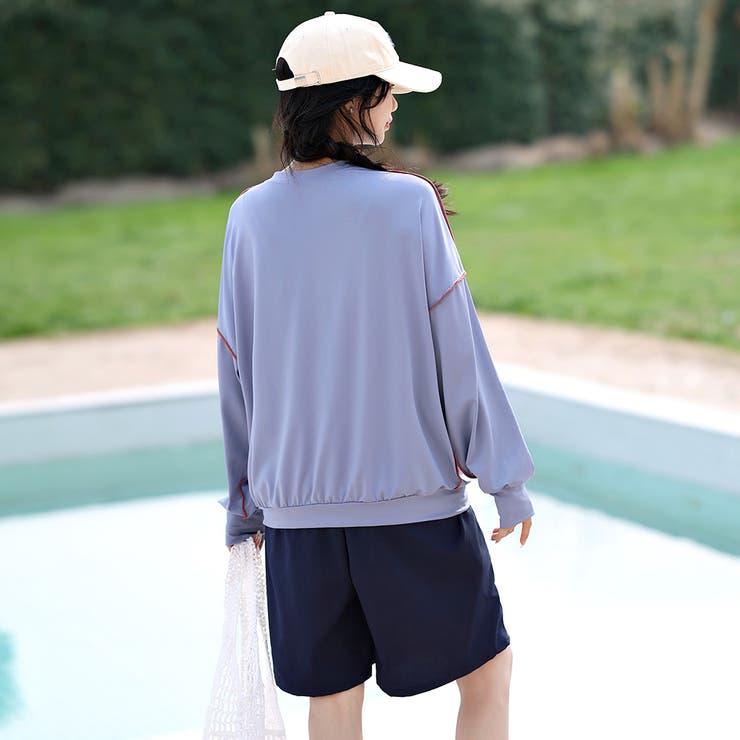 【紫外線カット率99 2％】ラッシュガード トップス | teddyshop | 詳細画像42 