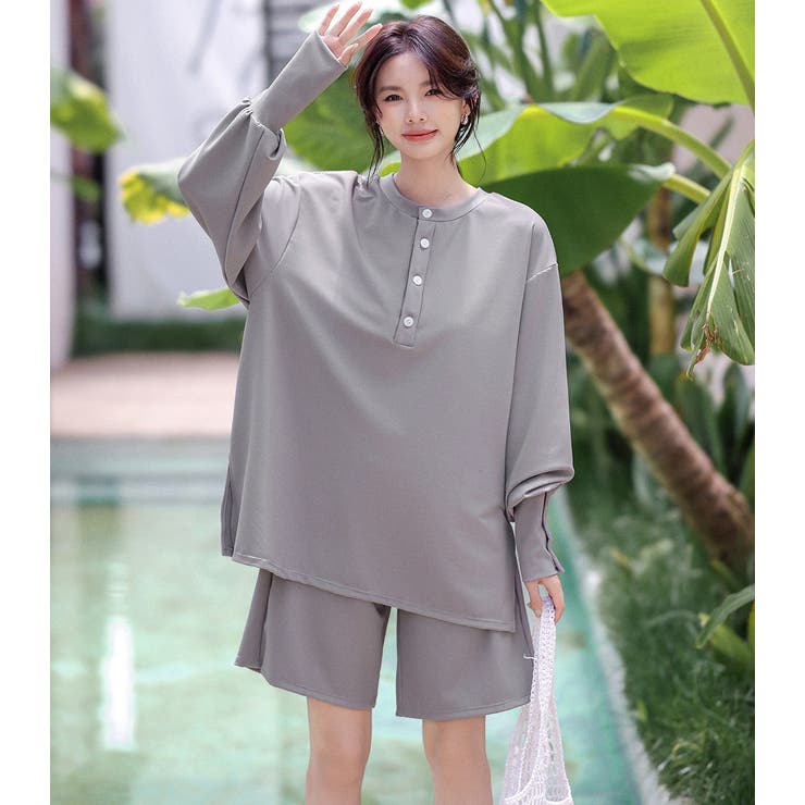 【紫外線カット率99 9％以上】ラッシュガード レディース | teddyshop | 詳細画像30 