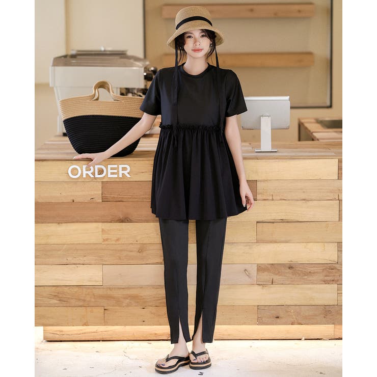 ラッシュガード レディース 水着体型カバー | teddyshop | 詳細画像38 