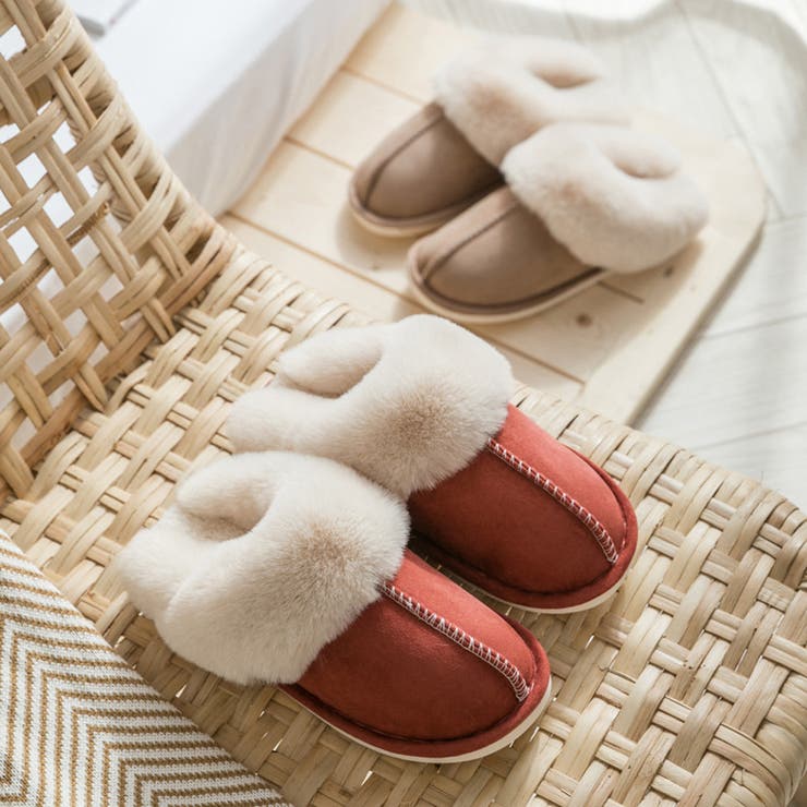 ファーサンダル スウェードサンダル ルームシューズ | teddyshop | 詳細画像9 