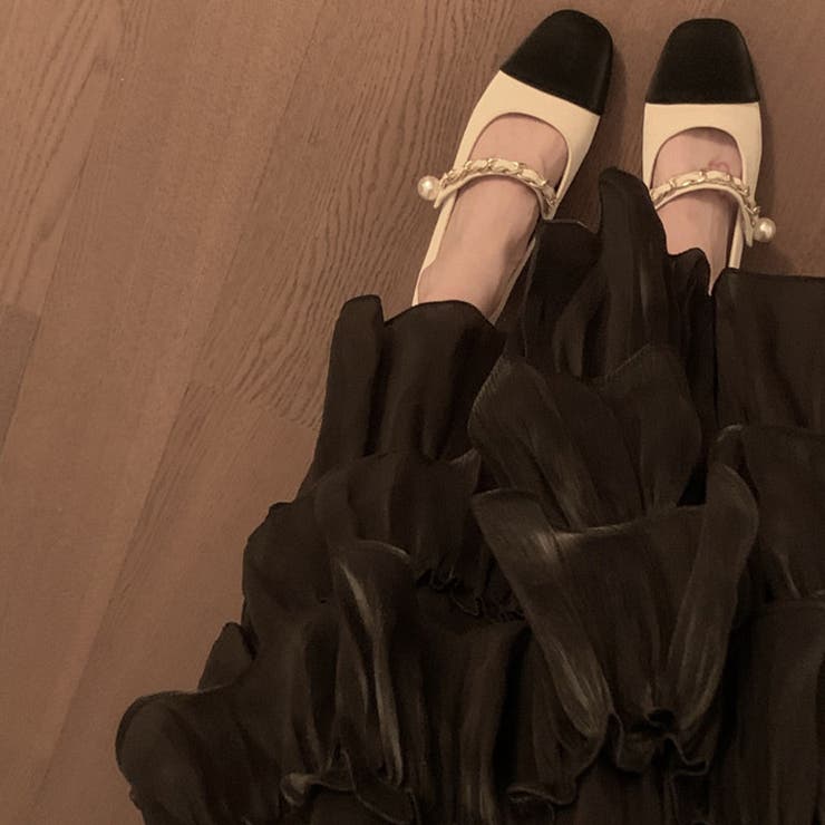 フレアスカート ロング フリル | teddyshop | 詳細画像9 