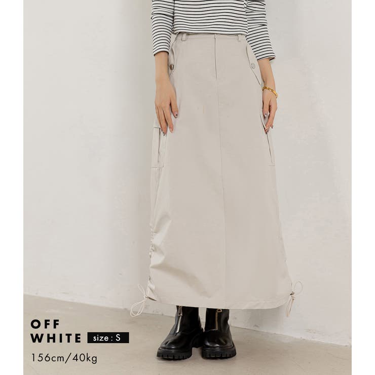 カーゴスカート ベイカースカート ロング | teddyshop | 詳細画像6 