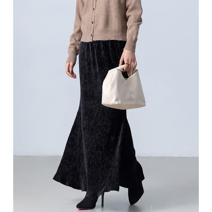 ベロア マーメイドスカート ロング | teddyshop | 詳細画像8 