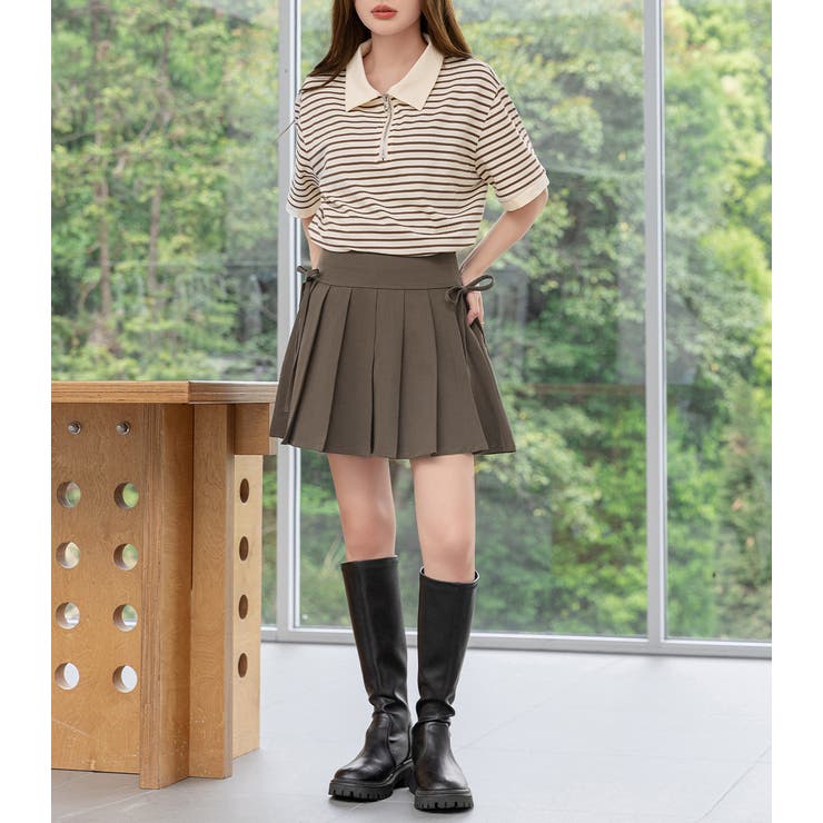 プリーツスカート ミニ ボトムス | teddyshop | 詳細画像25 