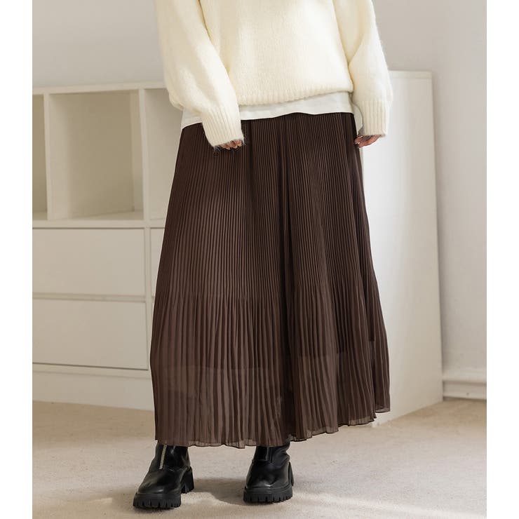 プリーツスカート 裏起毛 全4色 | teddyshop | 詳細画像14 