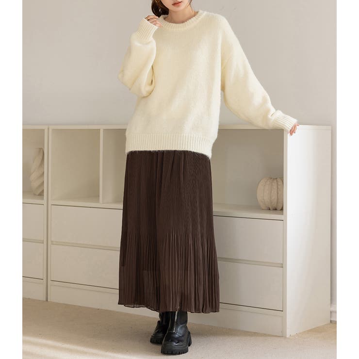 プリーツスカート 裏起毛 全4色 | teddyshop | 詳細画像15 