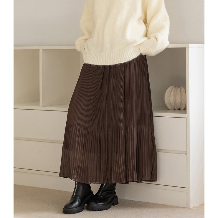 プリーツスカート 裏起毛 全4色 | teddyshop | 詳細画像16 