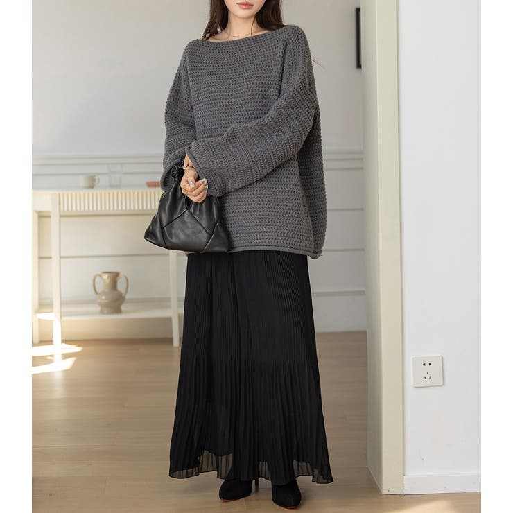 プリーツスカート 裏起毛 全4色 | teddyshop | 詳細画像9 