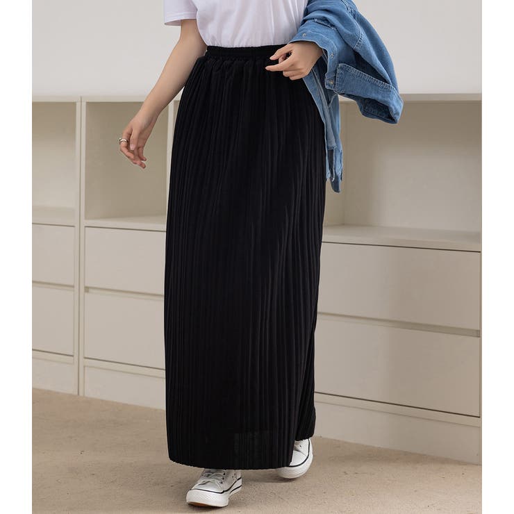 プリーツスカート ロング 全3色 | teddyshop | 詳細画像8 