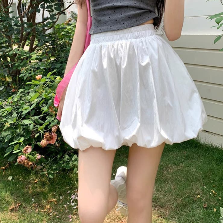 「ふわっと軽やかミニ」バルーンスカート ミニ 全4色 | teddyshop | 詳細画像23 