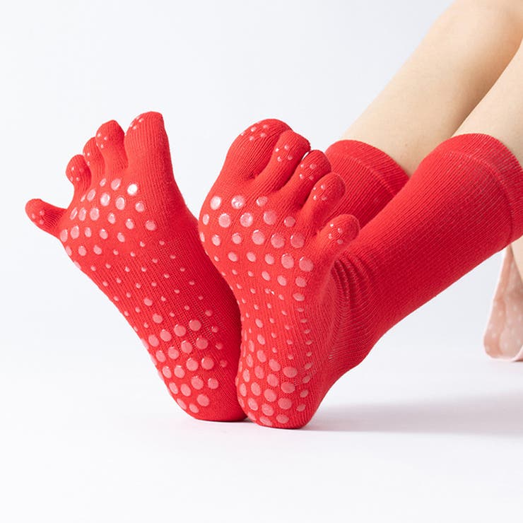 5本指ソックス 滑り止め 全10色 | teddyshop | 詳細画像18 