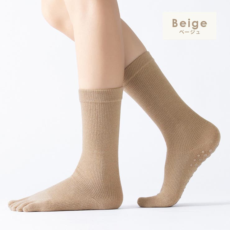 5本指ソックス 滑り止め 全10色 | teddyshop | 詳細画像4 