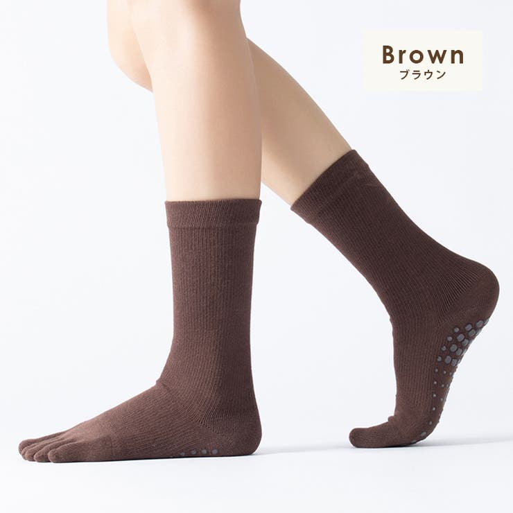5本指ソックス 滑り止め 全10色 | teddyshop | 詳細画像5 