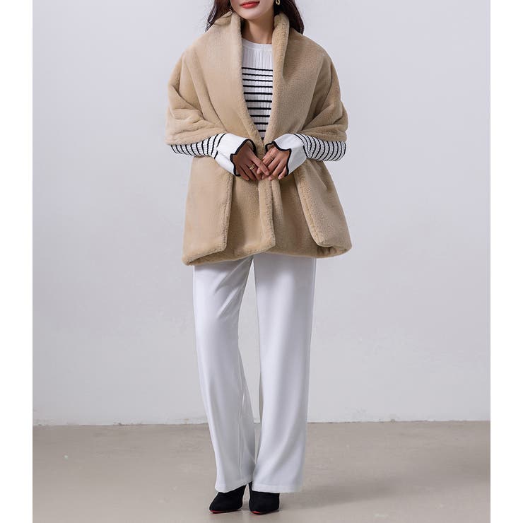 フェイクファー ストール 大判 | teddyshop | 詳細画像27 