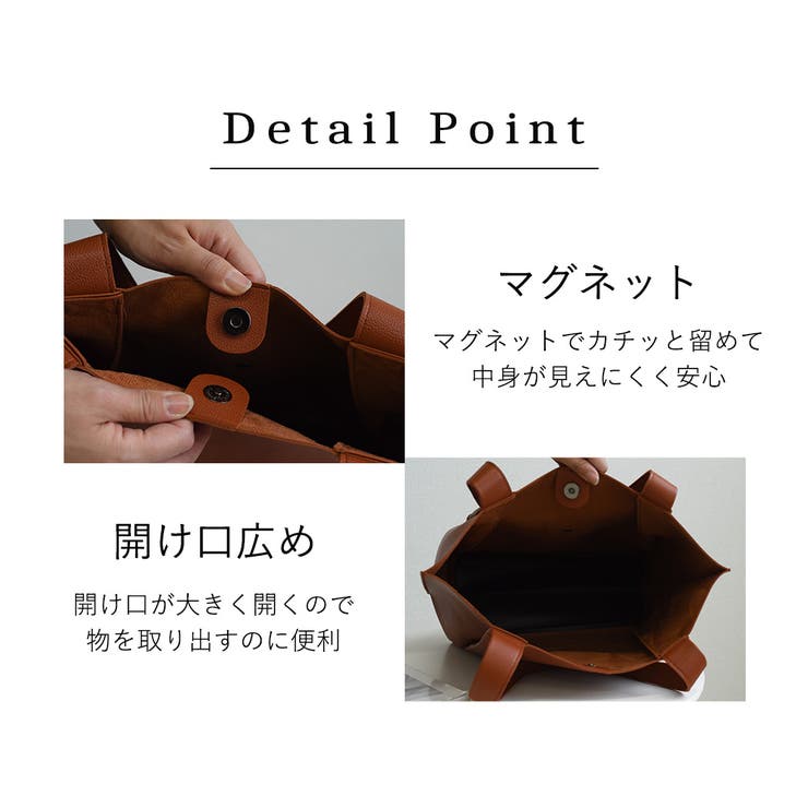 トートバッグ 通勤 A4サイズ | teddyshop | 詳細画像8 