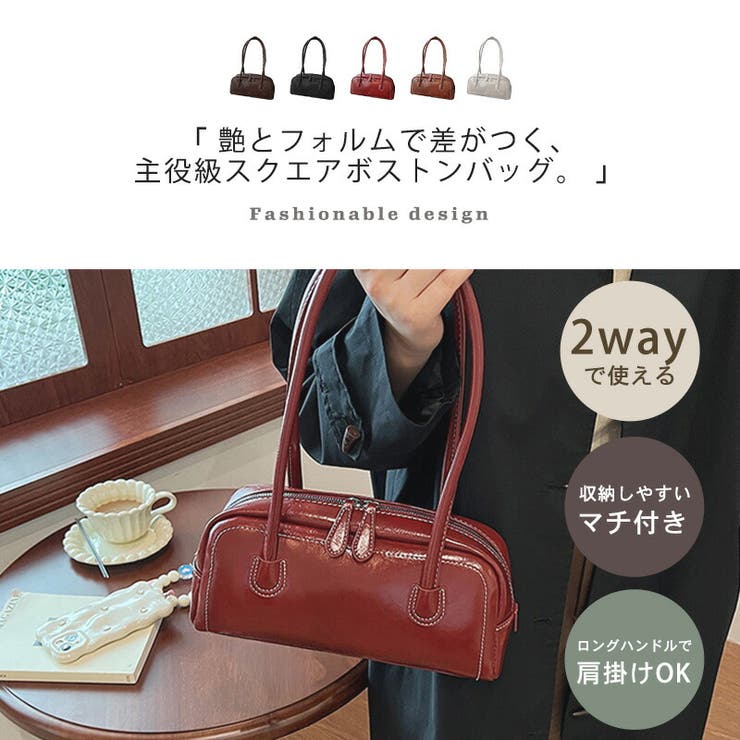 スクエア ボストン 全5色 | teddyshop | 詳細画像3 