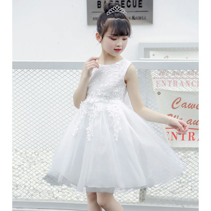 【美品】LITTLE BALLERINA ドレス バレエ　ホワイト 美品】LITTLE BALLERINA ドレス バレエホワイト