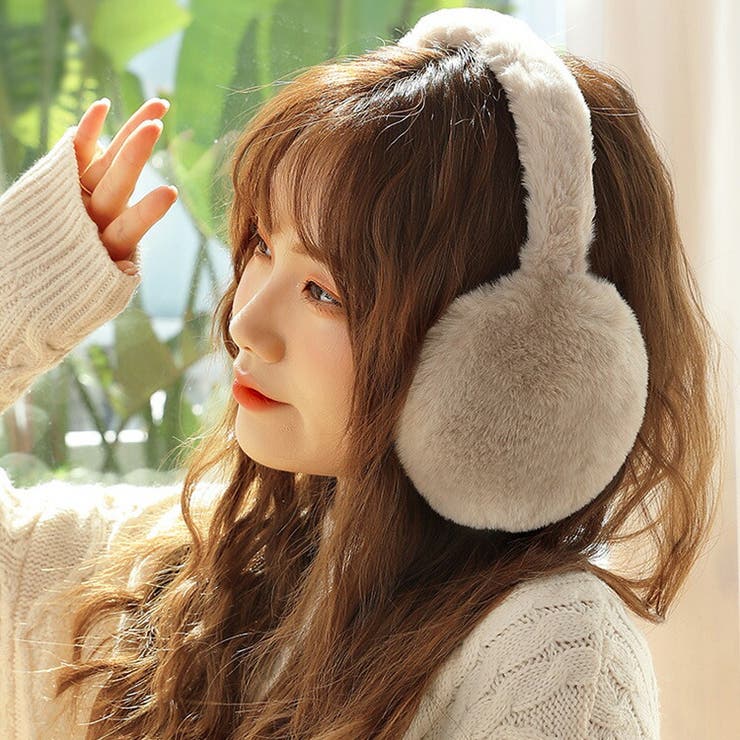 高価値セリー イヤーマフ 耳あて ふわふわ[品番：TY000008178]｜teddyshop ヘアアクセサリー