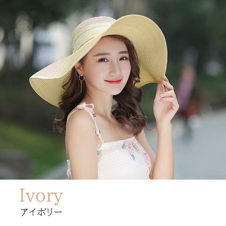 ペーパーハット つば広ハット レディース | teddyshop | 詳細画像9 
