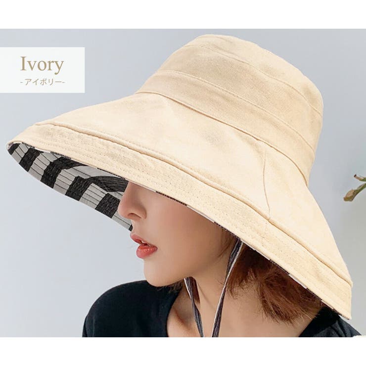 バケットハット つば広 紫外線対策 | teddyshop | 詳細画像4 