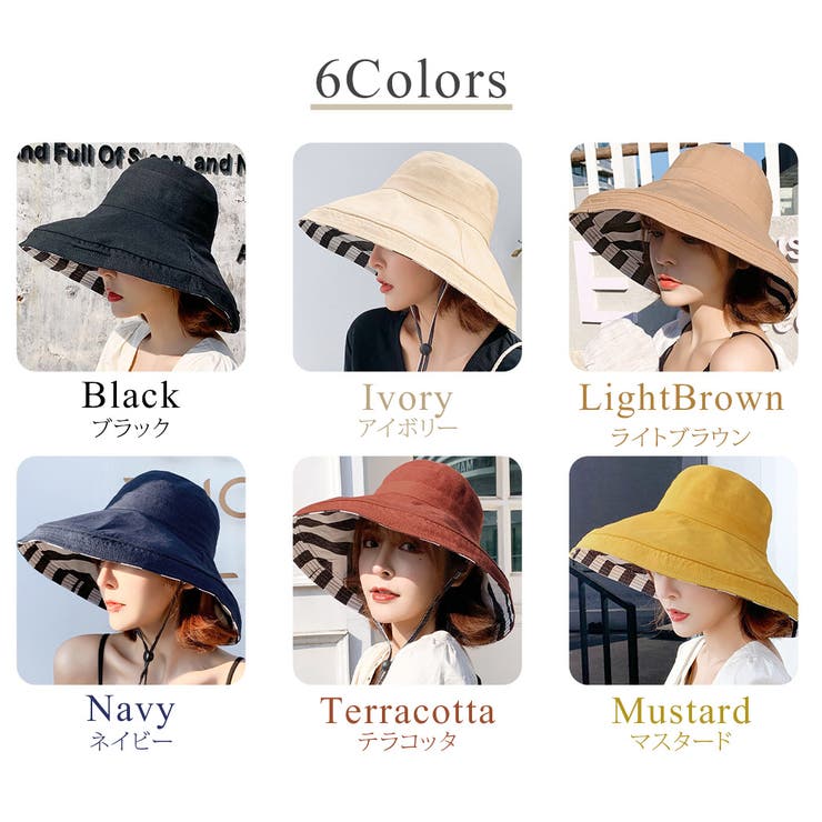 バケットハット つば広 紫外線対策 | teddyshop | 詳細画像9 